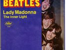 THE BEATLES - LADY MADONNA / THE INNER LIGHT - CAPITOL 45RPM & PICTURE SLEEVE