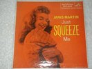 RARE ROCKABILLY 45 EP RECORD JUST SQUEEZE ME JANIS MARTIN ORIGINAL W/ COVER VG+