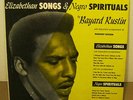 RARE Elizabethan Songs & Negro Spirituals BAYARD RUSTIN Phonograph Record Album