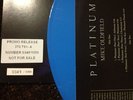 Mike Oldfield -0349/1000  PROMO Platinum, LP 180g BLUE VINYL