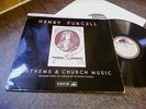 HENRY PURCELL - ANTHEMS & CHURCH MUSIC - LP  ASD 335