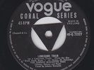 JOHNNY BURNETTE - HONEY HUSH - RARE VOGUE CORAL TRI 1957