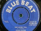PRINCE BUSTER-SHE LOVES YOU/HEALING ORIG BLUE BEAT SKA THRILLER BEATLES LISTEN