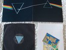 PINK FLOYD *DARK SIDE OF THE MOON* LP UK 1ST PRESS SOLID BLUE COMPLETE