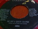 ABBA - Two for price of one / No hay a quien culpar - Red Vinyl El Salvador RCA
