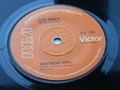 ELVIS PRESLEY  RARE 1969 ORANGE RCA  HEARTBREAK HOTEL ALL SHOOK UP