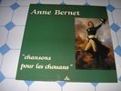 CHANSONS POUR LES CHOUANS  VENDEE ANNE BERNET  RARE LP 33 TOURS SERP