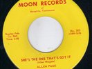 MONSTER MOON ROCKERS ROCKABILLY - ALAN PAGE - SHE'S THE ONE THAT'S GOT IT -HEAR