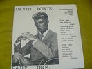  DAVID BOWIE LIVE@HAMMERSMITH ODEON PTs 1&2 VINYL LPS - MINT