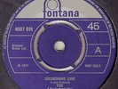 PSYCH  - FOX  - SECOND HAND LOVE / BUTTERFLY - FONTANA  45 OBSCURE