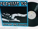 IGGY POP & THE STOOGES METALLIC KO LP 1976 ORIGINAL US PRESSING EX+ RARE