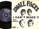 SMALL FACES I CAN`T MAKE IT & JUST PASSING DANISH PS+45 1967 MOD FREAKBEAT
