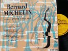 BERNARD MICHELIN cello recital -  ANDRE COLLARD / ODEON FOC 1001