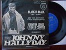 EP promo Johnny Hallyday Brésil Black is black 33 1/3