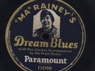 78 RPM RARE MA RAINEY PICTURE DISC ON PARAMOUNT 12098 MUST SEE / VGVG+