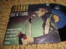 JOHNNY HALLYDAY Que Je T'aime +3 EP 45 RARE PORTUGAL 1969 PS Portuguese PHILIPS