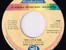 Miss D.D. Phillips-Hey Little Girl/Now-Northern Soul 45 on Evolution 1008-Listen