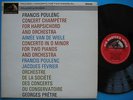 Emi ASD 517 Poulenc 2 Piano Con. Poulenc Fevrier Pretre NM