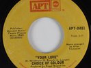Crossover Soul 45 CHOICE OF COLOUR Your Love APT ABC HEAR