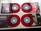 Depeche Mode 4 GERMAN RED VINYL 7 INCH SINGLES. Numan Kraftwerk OMD Ultravox