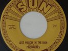 Rare Doo Wop THE PRISONAIRES SUN 186 Just Walkin In The Rain (HEAR) 45 pushmarks