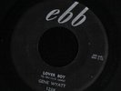 ROCKABILLY 45 GENE WYATT LOVER BOY / LOVE FEVER EBB 123 CLEAN VG++ HEAR