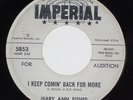 NORTHERN SOUL PROMO 45 : Mary Ann Fisher - I Keep Comin Back / Man's World