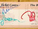 PETER GREEN SPLINTER GROUP   RARE FULLY HAND SIGNED TICKET 2003   FLEETWOOD MAC
