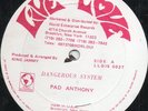 Pad Anthony - Dangerous System - Original Press Near Mint Digital Roots 12 Inch
