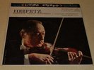 HEIFETZ Sibelius Violin Concerto CSO Hendl  RCA Living Stereo LP Shaded Dog
