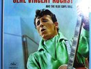 GENE VINCENT ROCKS & THE BLUE CAPS ROLL RARE ORIGINAL '57 CAPITOL MONO LP NICE