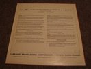 HYMAN BRESS GLENN GOULD Composition String Quartet 1  CANADA   CBC TRANSCRIPTION