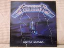 METALLICA - RIDE THE LIGHTNING - 1ST LP 1984 - MEGAFORCE - KREATOR OVERKILL