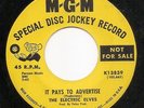 The Electric Elves - It Pays To Advertise - MGM - 1967 psych  Ronnie James Dio