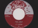 '55 Chicago Blues J.B. LENORE Fine Girls/I Lost My Baby PARROT M- HEAR BOTH NOW