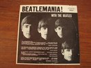 THE BEATLES BEATLEMANIA WITH THE BEATLES CANADA RED TARGET LABEL CAPITOL LP NM