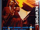 LESTER YOUNG w/COUNT BASIE AT NEWPORT RARE ORIGINAL '59 CLEF/VERVE MONO LP NICE