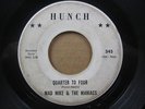 MAD MIKE & MANIACS 45 Quarter To Four HUNCH rare garage surf rockabilly HEAR