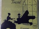 Emma Boynet - Faure - 6 Nocturnes - VOX PL 7520 - 1952 mono