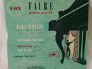 Emma Boynet - Faure - Barcarolles - VOX PL 6910 - 1951 mono