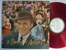 PROMO WHITE LABEL & RED VINYL / FRANK SINATRA A SWINGIN AFFAIR