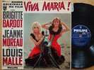BRIGITTE BARDOT / JEANNE MOREAU BOF VIVA MARIA LP PHILIPS MONO