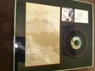 Alice Cooper handrwitten lyrics to 