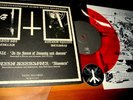 SATANIC WARMASTER-EVIL split 7EP LIMITED to 100 RED RARE Sargeist Behexen BLACK