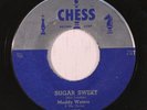MUDDY WATERS: Sugar Sweet / Trouble, No More (rare blues & r&b vinyl 45)