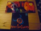 alice in chains facelift,sap & jar of flies and them bones vinyl