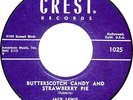 JACK LEWIS Butterscotch Candy EDDIE COCHRAN rockabilly 45 on Crest 1025