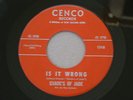 RARE NORTHERN SOUL-SHADES OF JADE-IS IT WRONG/AFFECTION-CENCO