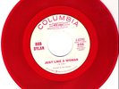 BOB DYLAN JUST LIKE A WOMAN RARE RED VINYL 7