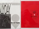 JOHNNY HALLYDAY - Rare Disque Souple - Flexi-disc 